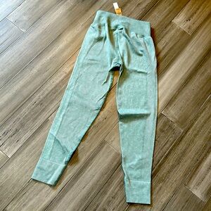 NWT Size Small Pink Victoria Secret Green Jogger Leggings. New with tags